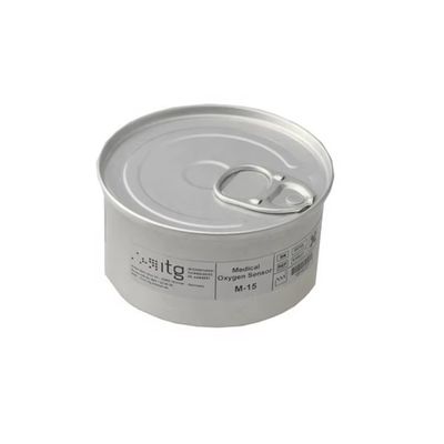 YJJ M-15 Sensor Electroquímico de Gás de Oxigénio Célula Sensora de O2 para Analisador de Gás de Combustível Detector de Gás Médico