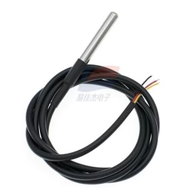 YJJ DS18B20 sonda de sensor de temperatura digital para detecção de temperatura da água com caixa impermeável de aço inox