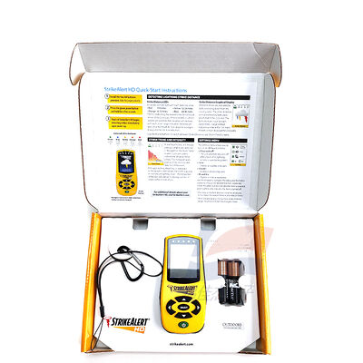 Detetor de relâmpagos de qualidade pessoal/comercial YJJ StrikeAlert HD/LD-3000