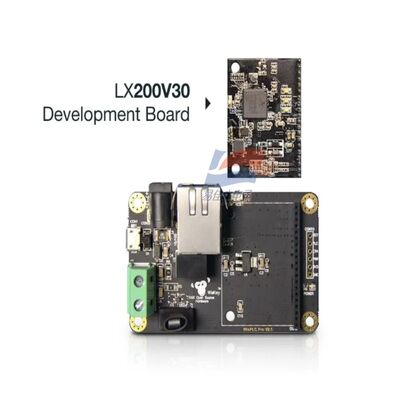 YJJ WisLink PLC LX200V30 Placa de avaliação Módulo de comunicação de linha de energia (PLC) para rede híbrida PLC + LoRa