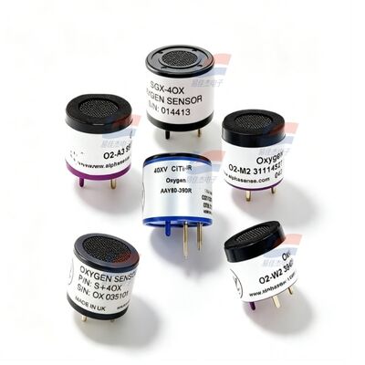 Sensor de Oxigênio Eletroquímico YJJ O2-W2 0-30%Vol para Módulo Detector de Gás Portátil para Espaço Confinado