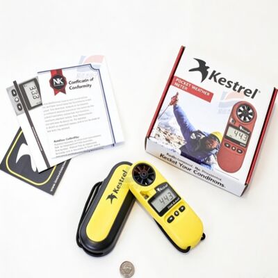 Medidor de Clima Portátil YJJ Kestrel NK3500 | Anemômetro para Pulverização Agrícola e HVAC
