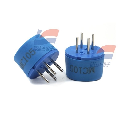 MC105 Sensor de gás inflamável catalítico adota o princípio de combustão catalítico e seus dois braços de ponte elétrica consiste em um elemento de teste e um elemento de compensação
