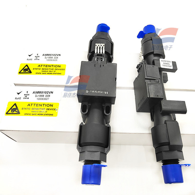 YJJ AWM5102VN saída analógica nitrogênio N2 calibra o sensor de fluxo de gás 10SLPM