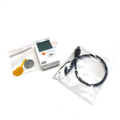 Registrador de dados de temperatura e umidade Testo174H Mini Versão para PC com USB-C